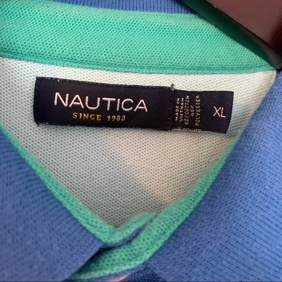 Nautica Mens Polo Shirt XL - Picture 4 of 6